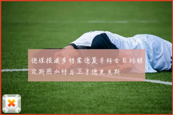 德媒报道多特蒙德夏季转会目标锁定斯图加特后卫亨德里克斯
